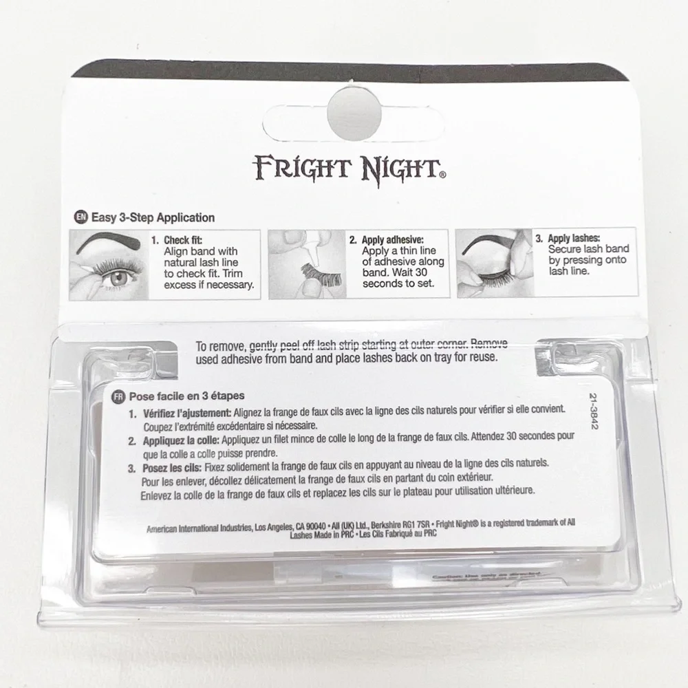 Ardell Lashes Fright Night Bat Those Lashes Pixie Glitter Halloween Eye Falsies